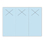 Door Hangers 3 Per Page - Baby Blue