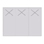 Door Hangers 3 Per Page - Perfed 'X' - Cool Gray 2