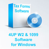 4UP Tax Form Software for Windows