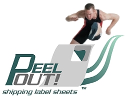 Peel Out! Shipping Label Sheet �