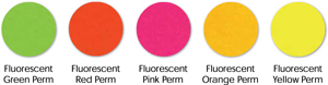 Label Fluorescent Colors