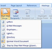 creating mail merge in word 2016