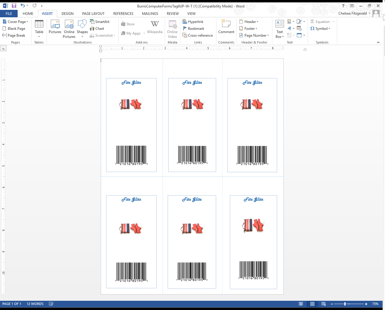 Design and print your own price tags Burris Computer Forms