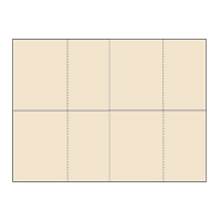 Four-of-a-Kind Utility Heavyweight Color Postcards - Classy Crea