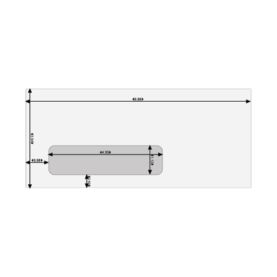 Envelope Window Template from pcforms.com