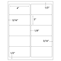 10 shipping and mailing labels for USPS, UPS Worldship