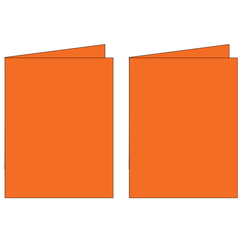 Tangerine Blank Note Cards Printable Note Cards Blank Greeting Cards
