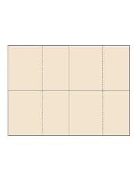 Four-of-a-Kind Utility Heavyweight Color Postcards - Classy Crea