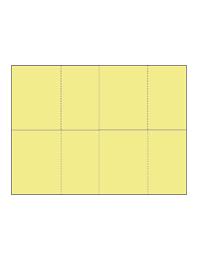 Four-of-a-Kind Utility Heavyweight Color Postcards - Wild Canary