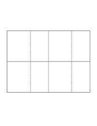 Burris Blank Utility Template for Microsoft Publisher