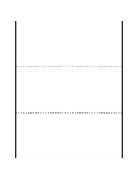 Burris Blank Printable Inserts™ Template for Microsoft Publisher