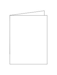 Note Cards -Cut - Standard White 3
