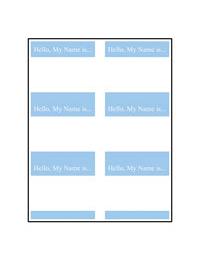 LLS-4X3 13 6UP Name Tag Labels Template for Microsoft Word